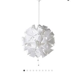IKEA White Ramsele Chandelier- NIB